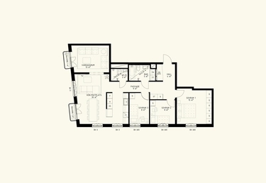 Exempelplanlösning, Haga Heights, 5 rok