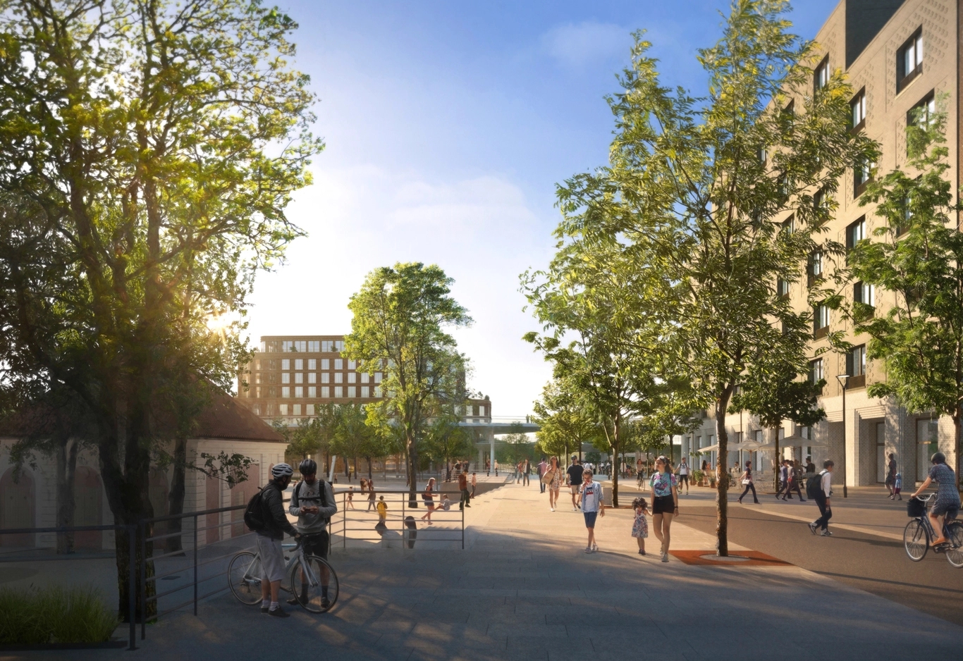 Tullhusplatsen, Stockholms stad/White arkitekter