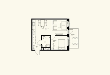 Exempelplanlösning, Stationshuset, 2 rok