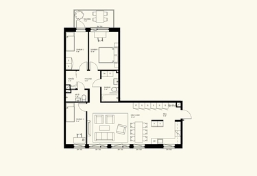 Exempelplanlösning, Stationshuset, 4 rok